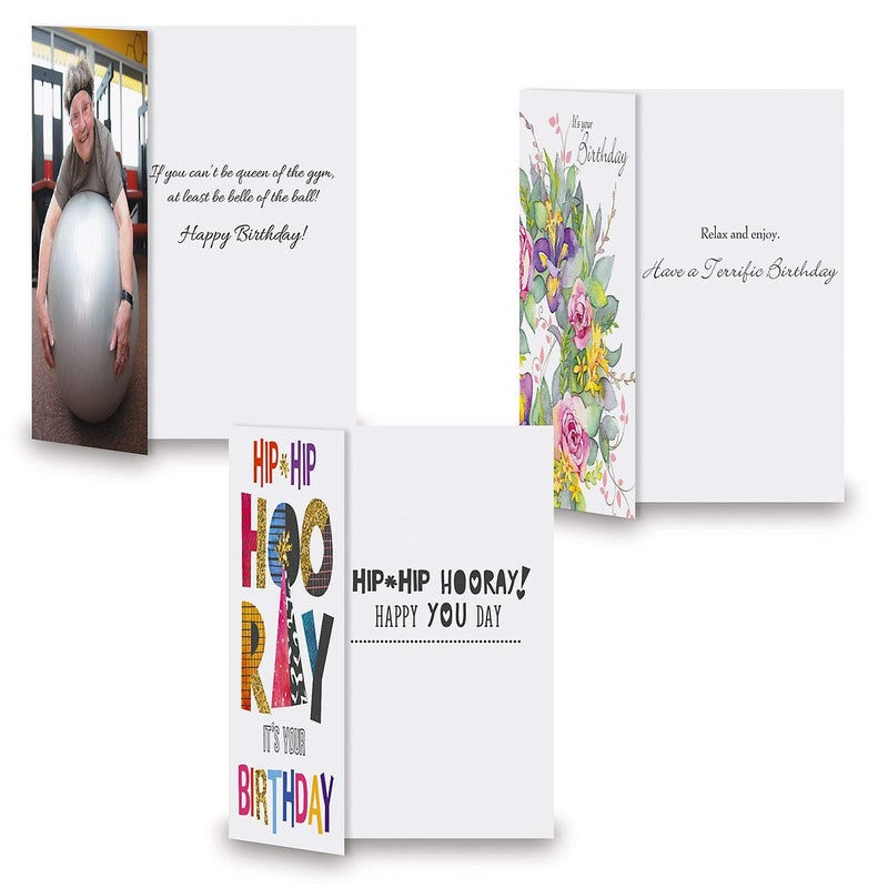 Current Festive Mega Birthday Greeting Card Value Pack â€“ Set of 36 (18 Designs), Large 5 x 7 inches, Envelopes Included - Image 5